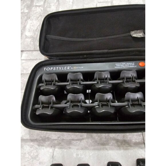 TopStyler by InStyler‎ Heated Ceramic Styling Shell Clip Curlers 30pcs Works main image 4
